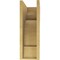 Ekena Millwork 7"W x 14"D x 21"H Classic New Brighton Rough Cedar Woodgrain TimberThane Corbel, Primed Tan CORUR07X14X21NEBRCPR - alternate 2